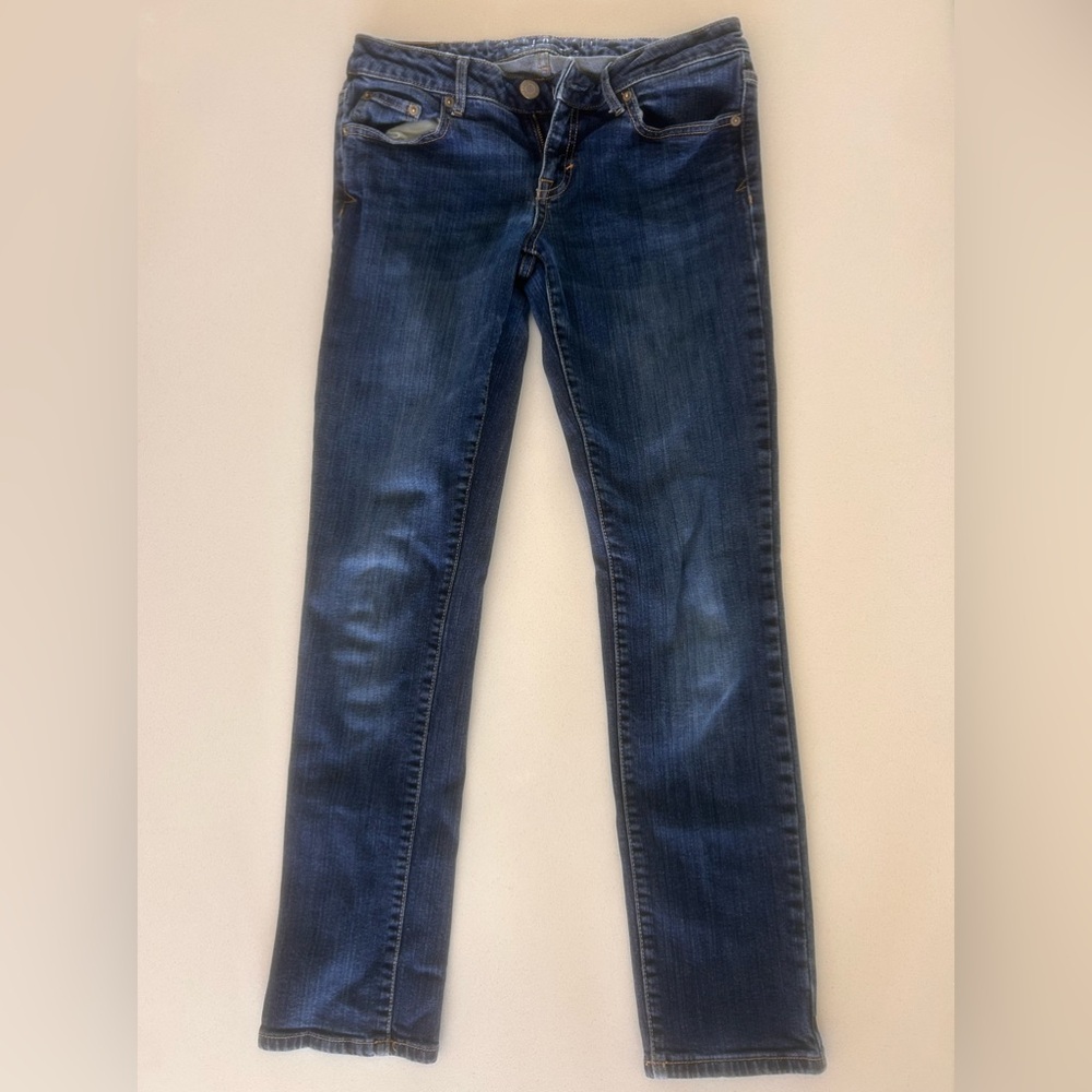 Aeropostale Dark Blue Skinny Jeans size 4 short